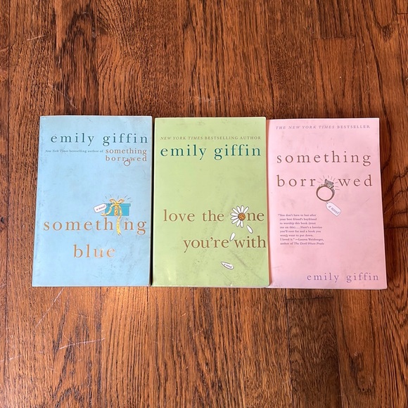 Something Borrowed, Something Blue & Love The One You’re With by Emily Giffin - Picture 1 of 4